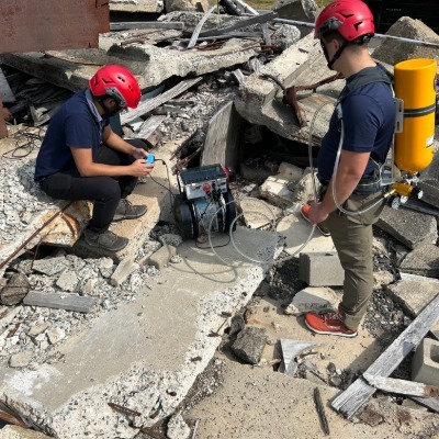 The future of rescue is soft*Chad Council, Margaret McGuinness and Nathaniel Hanson explore their search and rescue robot that grows its way into collapsed structures to find survivors where humans and machines can’t 